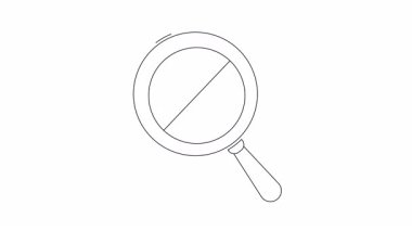 Mezarlıktaki mezar taşlarının üzerinde büyüteç arama yapıyor. Bu animasyon Cadılar Bayramı ya da ürkütücü bir dokunuşa ihtiyaç duyan herhangi bir proje için mükemmel..