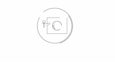 Yiyecek kültürünün incelenmesini ve analizini sembolize eden, büyüteç altında bir çörek sunumunu gösteren kavramsal bir sanat eseri..