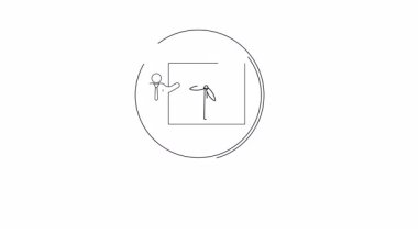 Bir büyüteç, yenilenebilir enerji ve modern teknolojide sürdürülebilir uygulamaların önemini vurgulayan bir rüzgar türbini teftişine odaklanır..