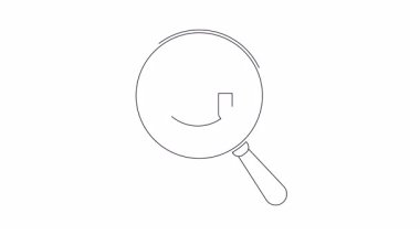 Bir büyüteç, şarap ve saate odaklanır. Şarap için en uygun zamanı sembolize eder..