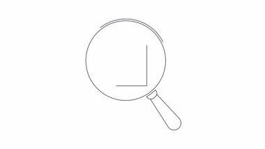 Bir büyüteç, balık sembollü bir belgeye odaklanarak, balık yakalama ve siber güvenlik farkındalığını temsil eder..