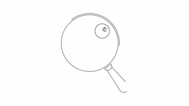 Kariyer ilerlemesini sembolize eden, bir büyüteç altında doğru kariyer yolunu arayan bir kişinin resmi..