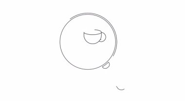 Konfor, sıcaklık ve konukseverlik arayışını temsil eden kavramsal bir illüstrasyon. Büyüteç altında sıcak bir fincan kahve ya da çay ikram eden bir el tarafından sembolize ediliyor..