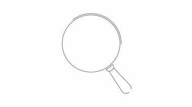 Tirbuşon tutan bir el, kaliteli şarap servisi ve uzmanlık arayışını simgeleyen bir büyüteç altında görülür..