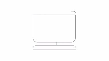 Zaman yönetimi ve teknoloji entegrasyonunu sembolize eden bir dalgıç ile bir saat yüzünü gösteren bir bilgisayar monitörünün yer aldığı minimalist bir çizgi çizimi.