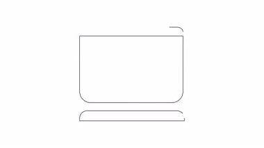 Saati, zaman yönetimi ve verimliliği sembolize eden animasyon bilgisayar simgesi. Sunumlar, web siteleri ve eğitim içeriği için mükemmel.