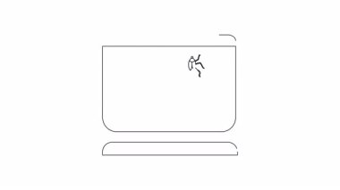 Hata ayıklama sürecini sembolize ederek, bilgisayar ekranındaki bir hatayı düzeltmek için basamaklara tırmanan bir kişinin resmi.