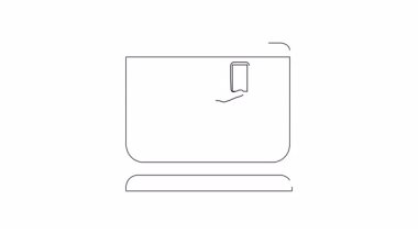 Çevrimiçi dikkat dağıtma, dijital bağımlılık ve teknolojinin modern hayatta aşırı kullanımı hakkında kavramsal bir video..