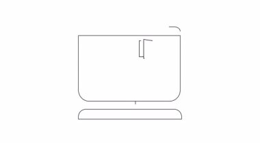 Çevrimiçi öğrenme ve kariyer gelişiminin kavramsal bir çizimi, bir insanın bilgisayar ekranında açık bir kapıya doğru merdivenleri çıktığını gösteriyor..