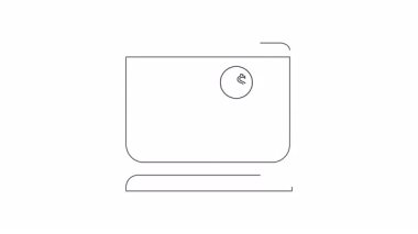 Profesyonel gelişim için dijital gelişimi ve çevrimiçi fırsatları sembolize eden, bir bilgisayar ekranında kariyer büyümesinin kavramsal bir çizimi.