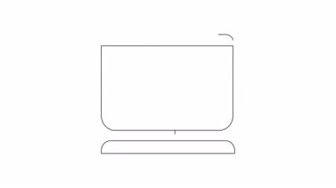 Bir elin üzerinde dijital termometreyi gösteren, çevrimiçi sağlık danışmanlıklarını sembolize eden bir bilgisayar ekranı çizimi.