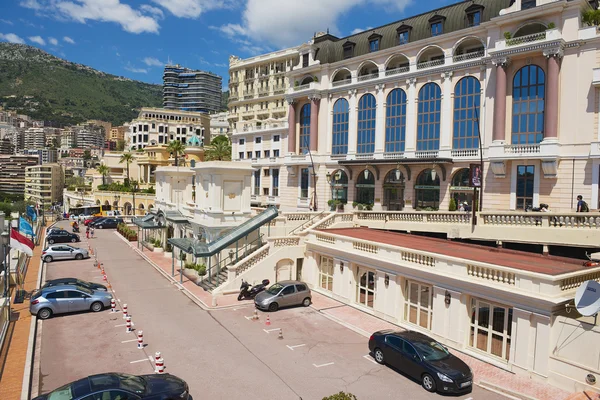 View to the street in Monaco, Monaco. — Stock Photo, Image