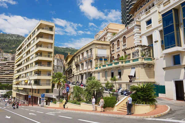 Blick auf die Straße in Monaco, Monaco. — Stockfoto