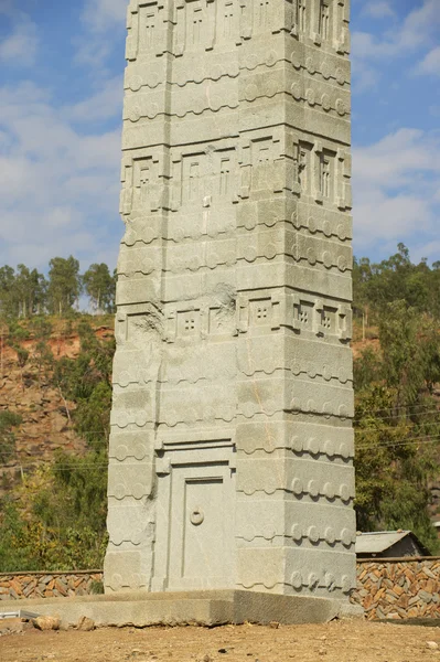 Aksum dikilitaşlar, Aksum, Etiyopya. — Stok fotoğraf