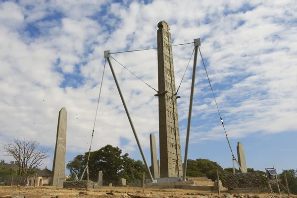 Aksum obelisken, Aksum (Ethiopië). — Stockfoto