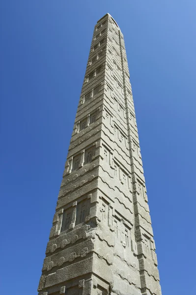 Seznam světového dědictví UNESCO obelisky Axum, Etiopie. — Stock fotografie