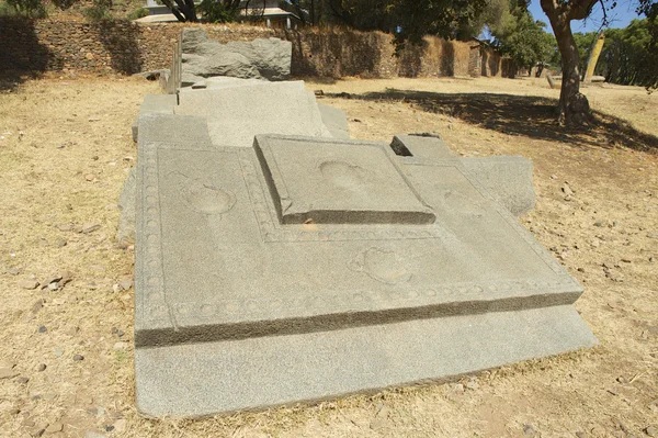 Aksum obelisks, Aksum, Ethiopia. — Stock Photo, Image