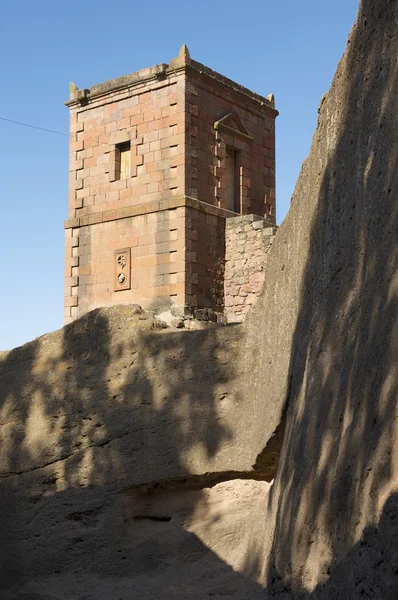 Küçük kilise, Lalibela, Etiyopya. UNESCO Dünya Mirası — Stok fotoğraf