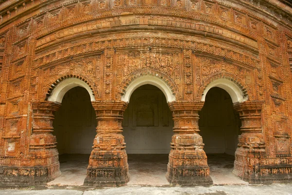 Templo Hindú en Puthia, Bangladesh . — Foto de Stock