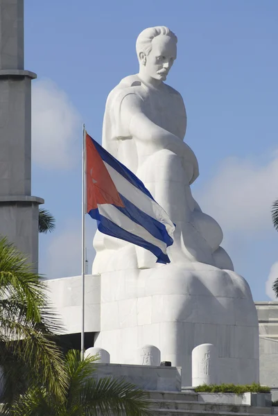 Mémorial à l'extérieur de José Marti sur la Place de la Révolution à La Havane, Cuba . — Photo