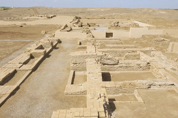 Ruins of Otrar (Utrar or Farab), Central Asian ghost town, South Kazakhstan Province, Kazakhstan. — Stock Photo, Image