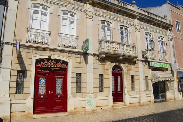 Eksterior bangunan tradisional di Lagos, Portugal . — Stok Foto