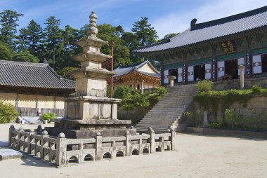 Güzel Haeinsa Tapınağı dış, Güney Kore.