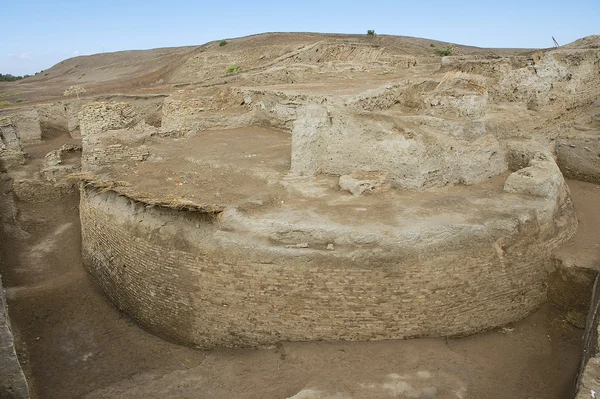 Otrar (Utrar ya da Farab), Orta Asya hayalet şehir, Güney Kazakistan Eyaleti, Kazakistan Harabeleri.