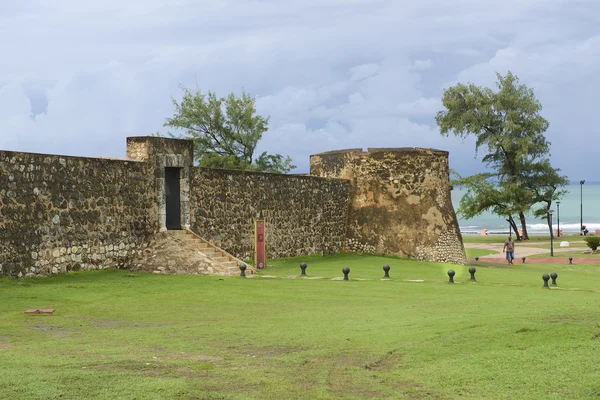 Dış San Felipe kale Puerto Plata, Dominik Cumhuriyeti için. — Stok fotoğraf