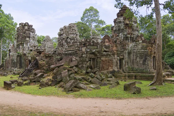 Exterior del templo de Krol Ko en Angkor, Camboya . — Foto de Stock