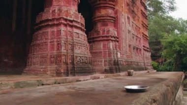 Dış Puthia, Bangladeş'te güzel Pancharatna Govinda Hindu tapınağı.