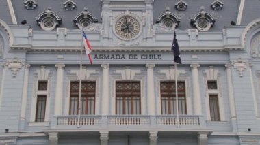 Tarihsel Şili Donanma Valparaiso, Şili binanın dış.