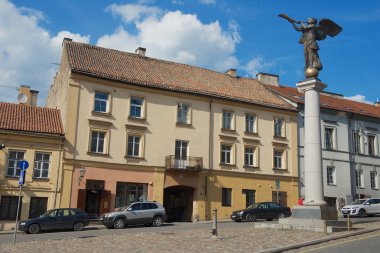 Melek Meydanı ve Uzupis Angel - sembolü 
