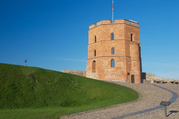 Vilnius, Litvanya Gediminas Kulesi dış. — Stok fotoğraf