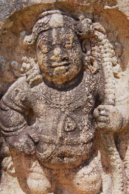 Antik oymacılığı Anuradhapura, Sri Lanka.