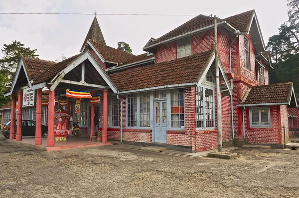 Exterior do edifício dos correios em Nuwara Eliya, Sri Lanka . — Fotografia de Stock