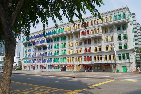 Exterior of the MICA building in Singapore, Singapore. — Φωτογραφία Αρχείου