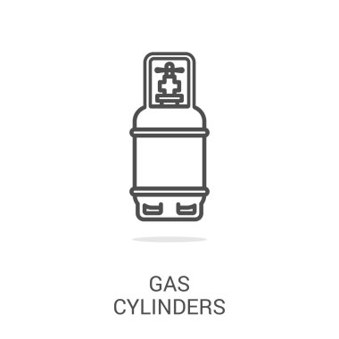 Vektör simge gaz ürünleri