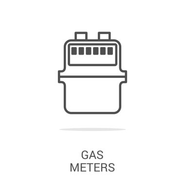 Vektör simge gaz ürünleri