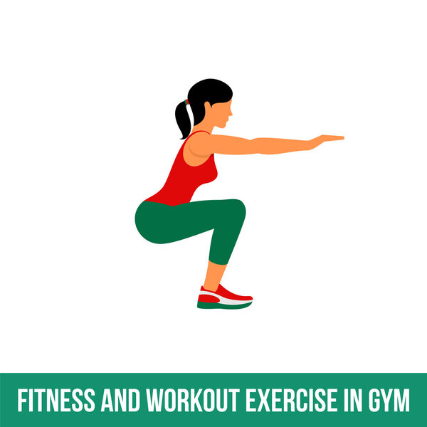 Aerobic icons. full color 05