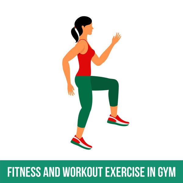 Aerobic icons. full color 31