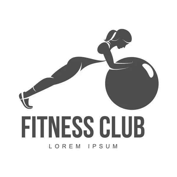 Logo für Aerobic-Workout — Stockvektor