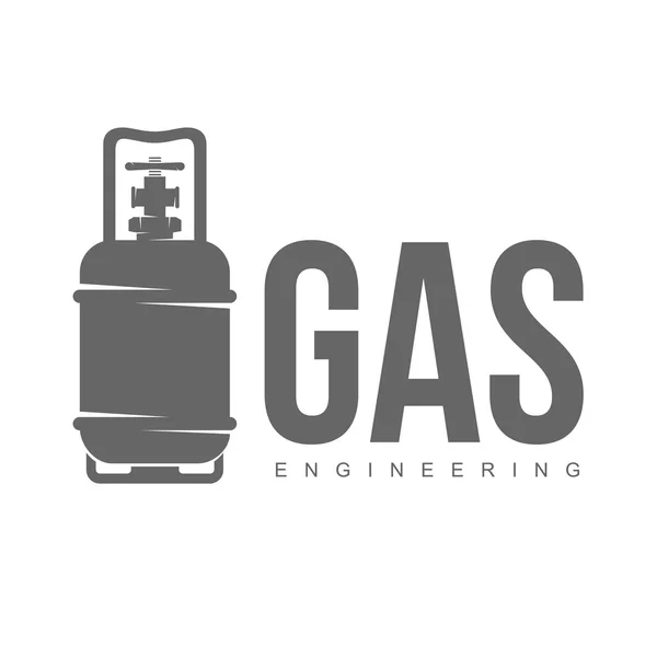 Vector logo agua, ingeniería de gas, servicio de plomería — Archivo Imágenes Vectoriales