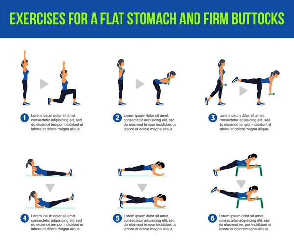 Aerobik simgeler. kalça egzersiz