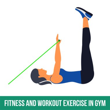 Aerobik simgeler. Direnç Bandı