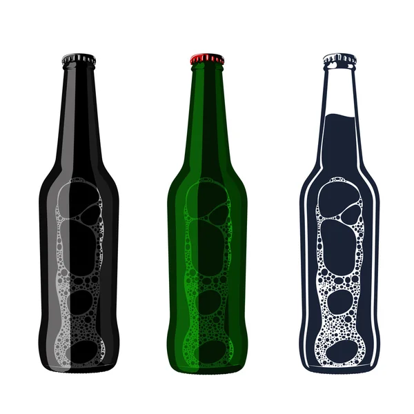 Bière artisanale vintage — Image vectorielle