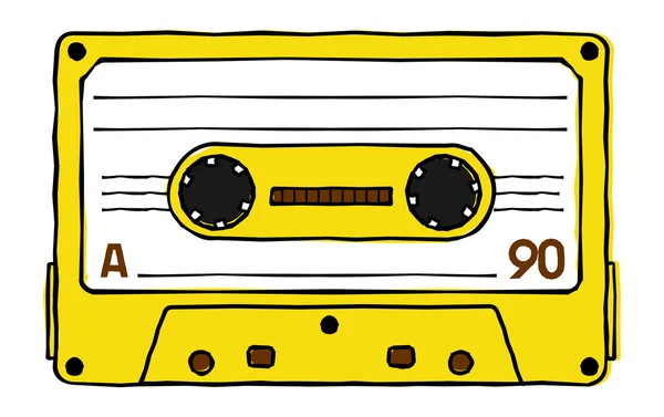 Compact tape cassettes — Stock Vector