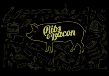 Sığır eti domuz eti kuzu tavuk