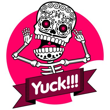 İskeletler. T-shirt. İğrenç