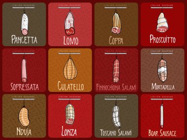 Italian Sausage clipart